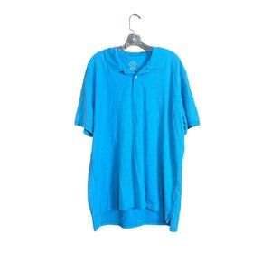 St Johns Bay Men's Performance Quick Dri Turquoise Shirt